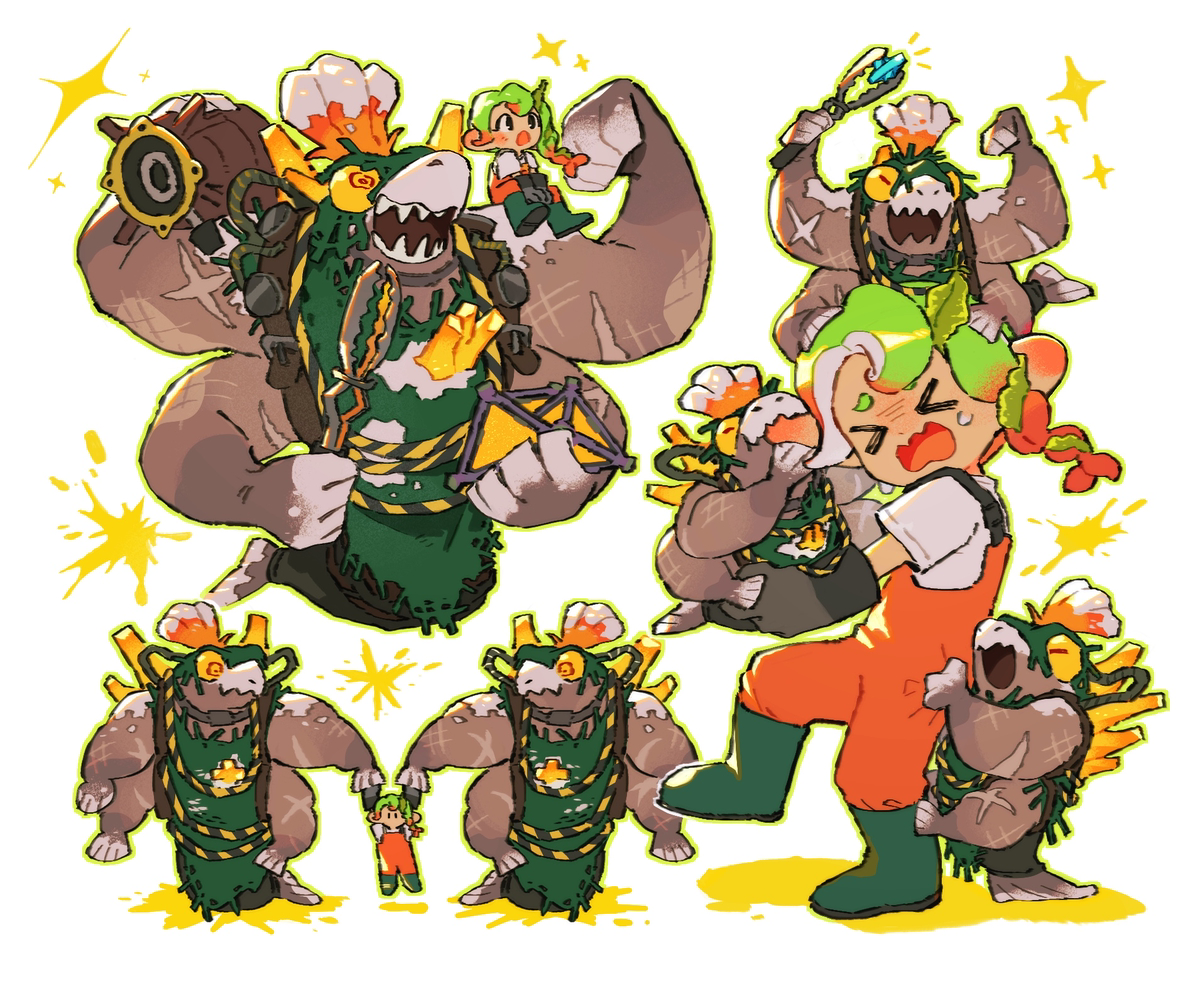 This is a pixiv picture whose title is ウデジマン💪.