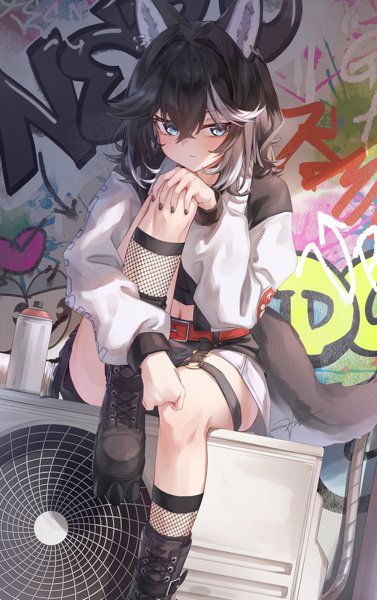This is a pixiv picture whose title is KMNZNERO生誕祭.