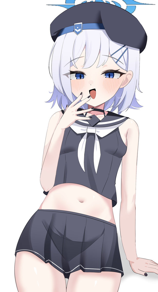 This is a pixiv picture whose title is 스미카.