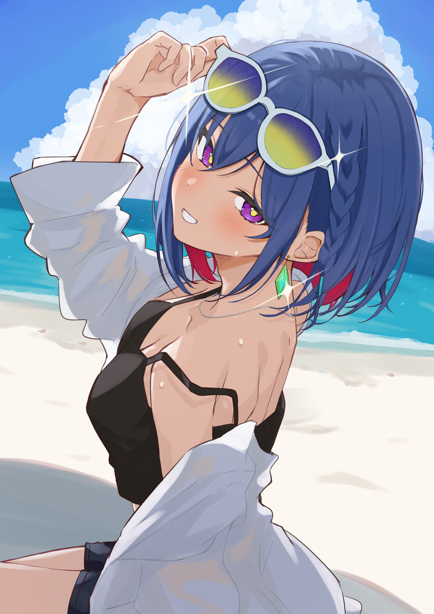 This is a pixiv picture whose title is 理芽ﾁ.