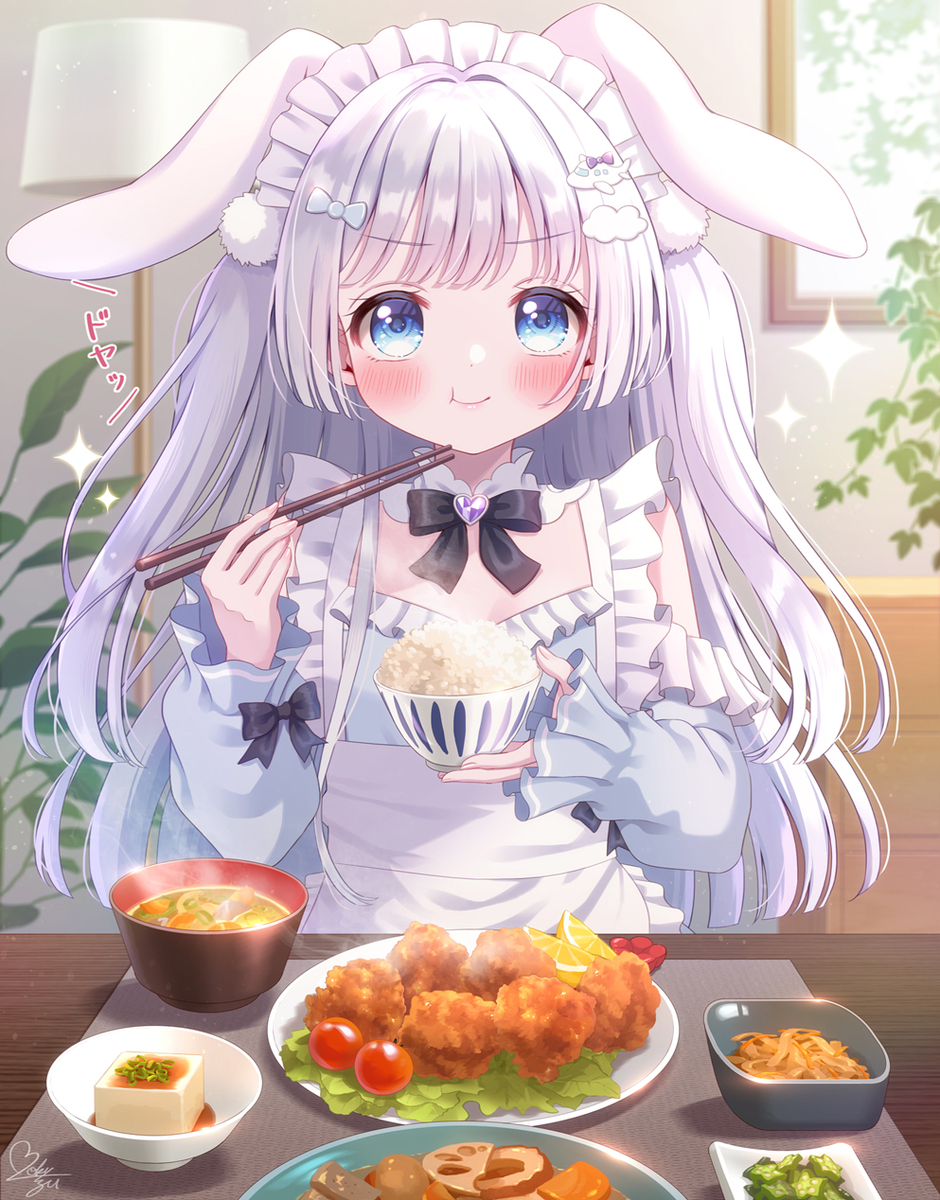 This is a pixiv picture whose title is 美味しいでしょ！.