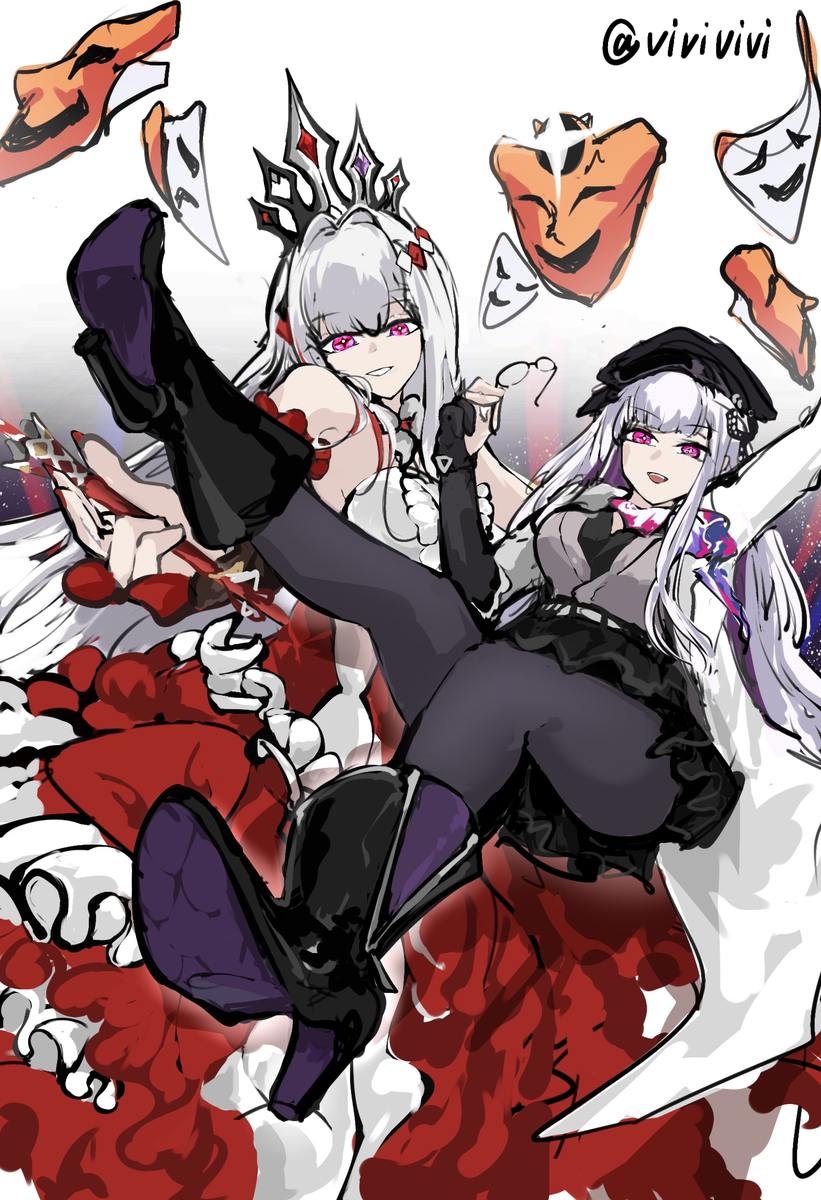 This is a pixiv picture whose title is ！虚虚  ！.