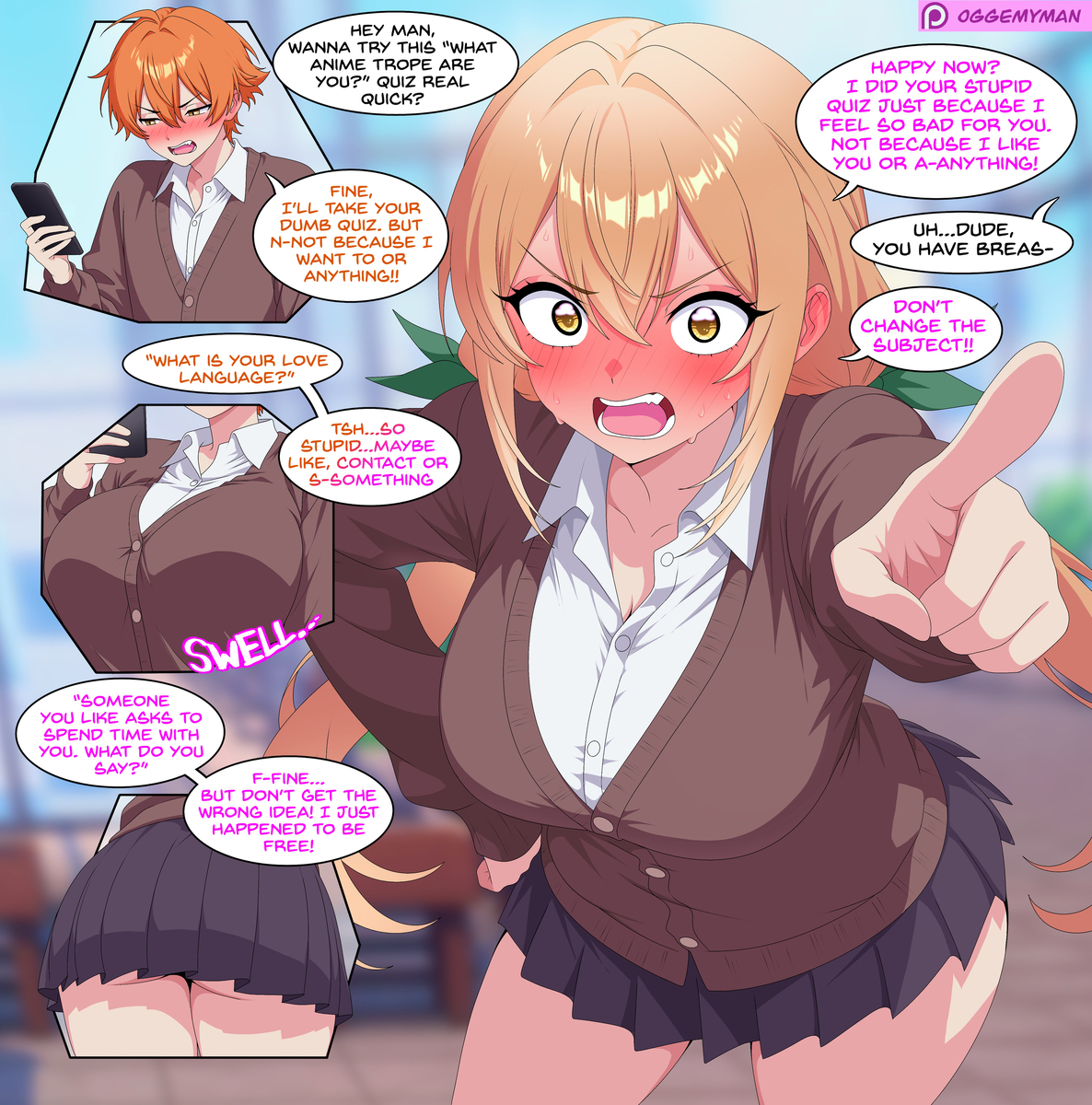 This is a pixiv picture whose title is Not Because I Like You - TSF.