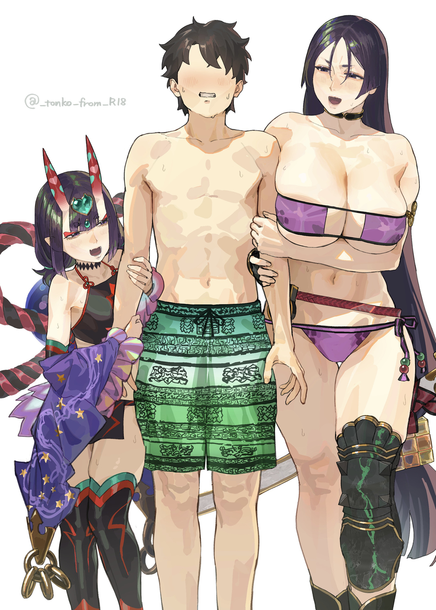 This is a pixiv picture whose title is 無題.