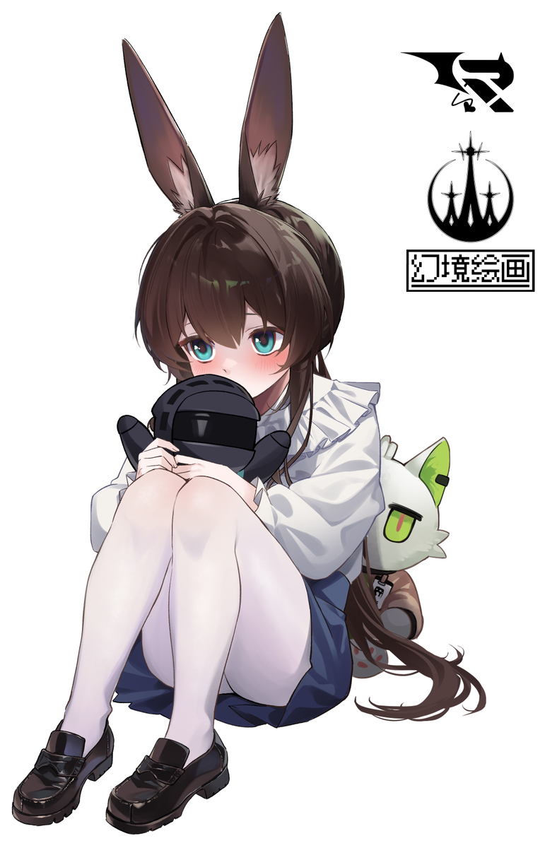 This is a pixiv picture whose title is 小小阿米娅！.