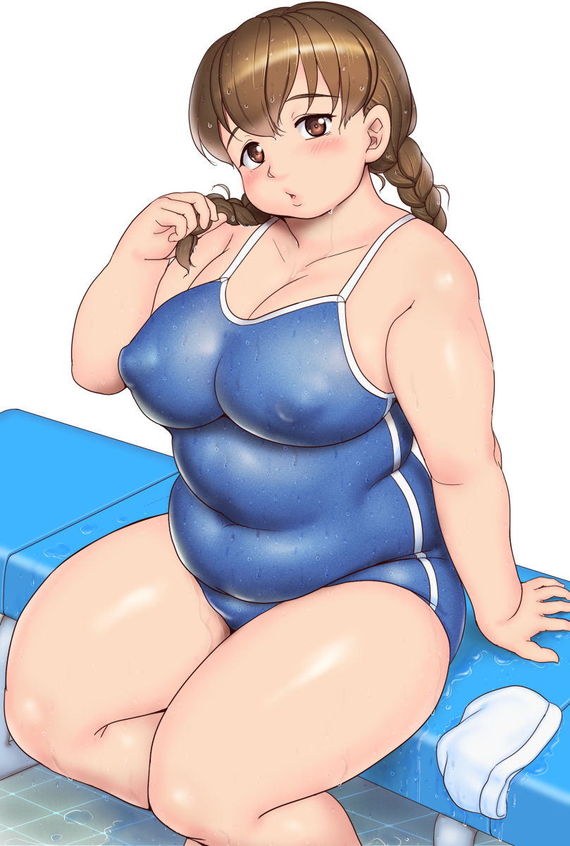 This is a pixiv picture whose title is 水着な女の子たち。.