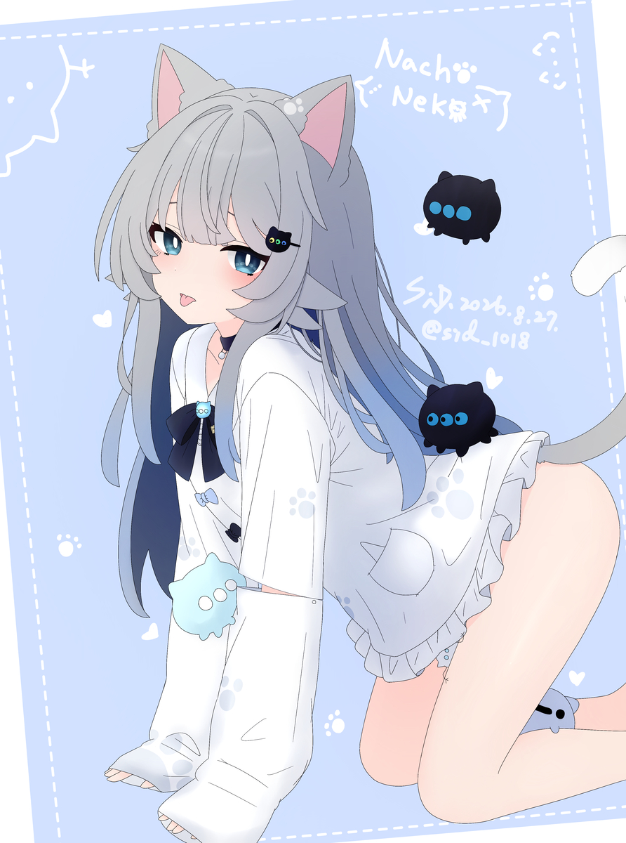 This is a pixiv picture whose title is :Pなちょ(^๏ڡ๏^).