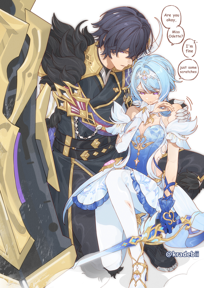 This is a pixiv picture whose title is 原神/GenshinImpact - Valedette.