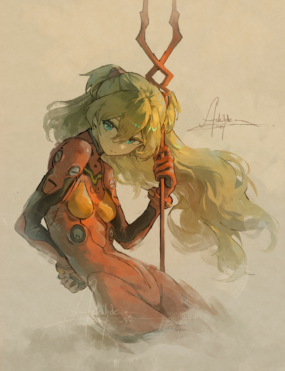 This is a pixiv picture whose title is Asuka.