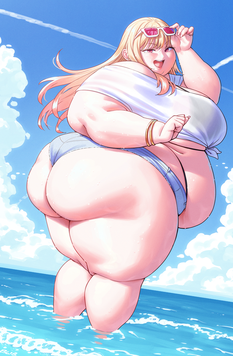 This is a pixiv picture whose title is All Sunshine and Smiles.