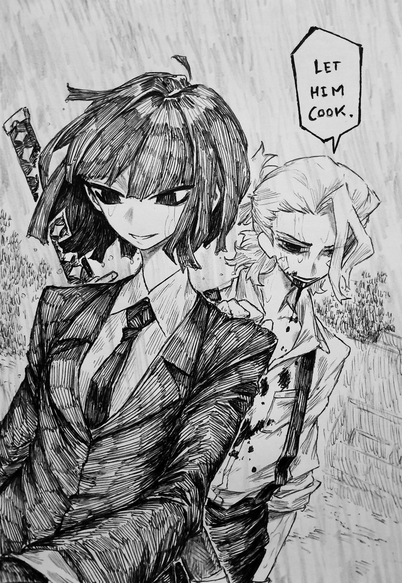 This is a pixiv picture whose title is Ultimate Wingman.