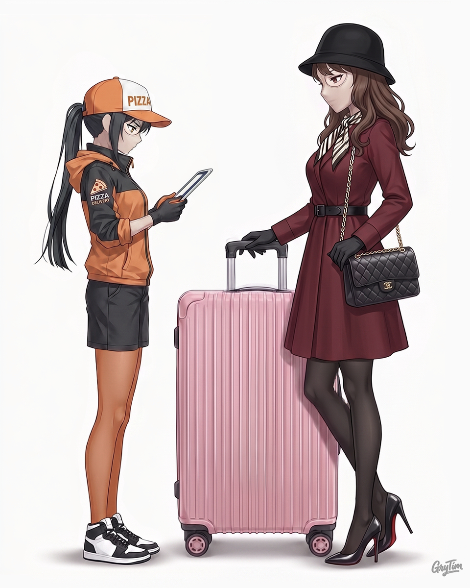 This is a pixiv picture whose title is 交易.