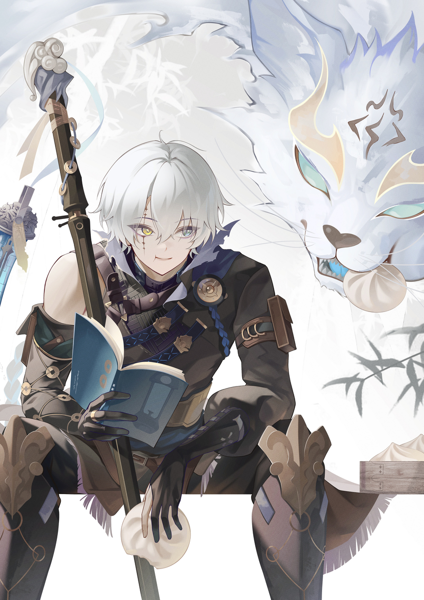 This is a pixiv picture whose title is 景燃.