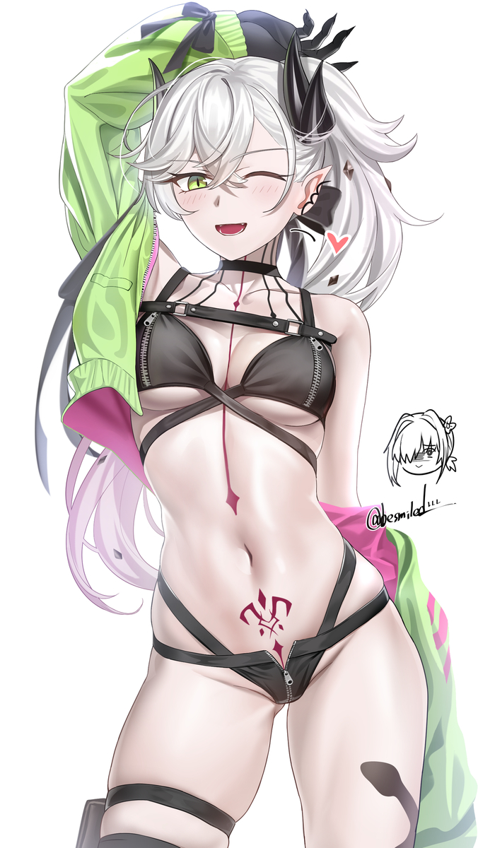 This is a pixiv picture whose title is Lilith😈.