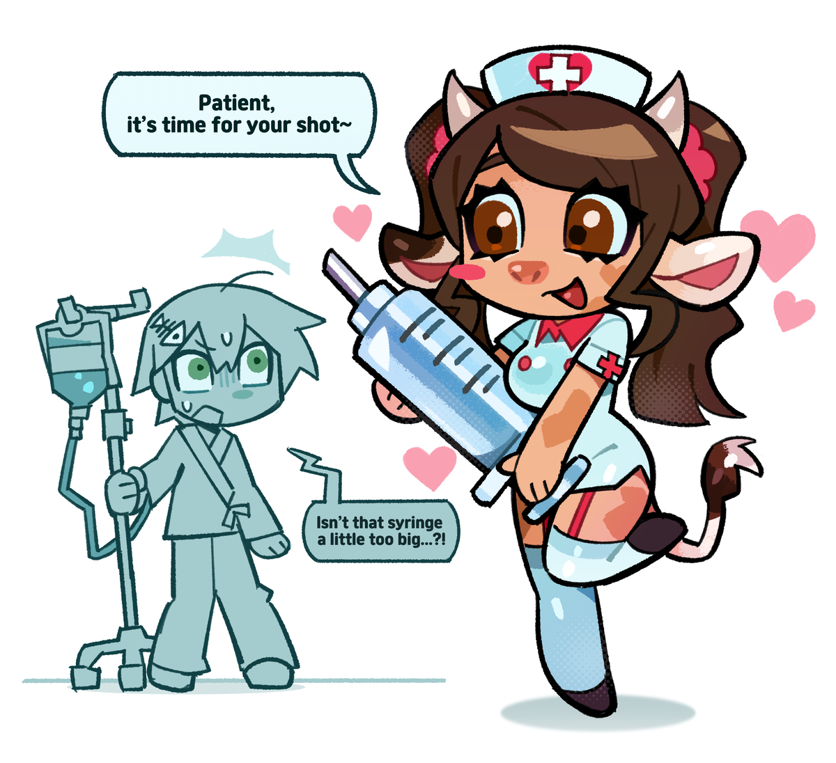 This is a pixiv picture whose title is sexy but clumsy.