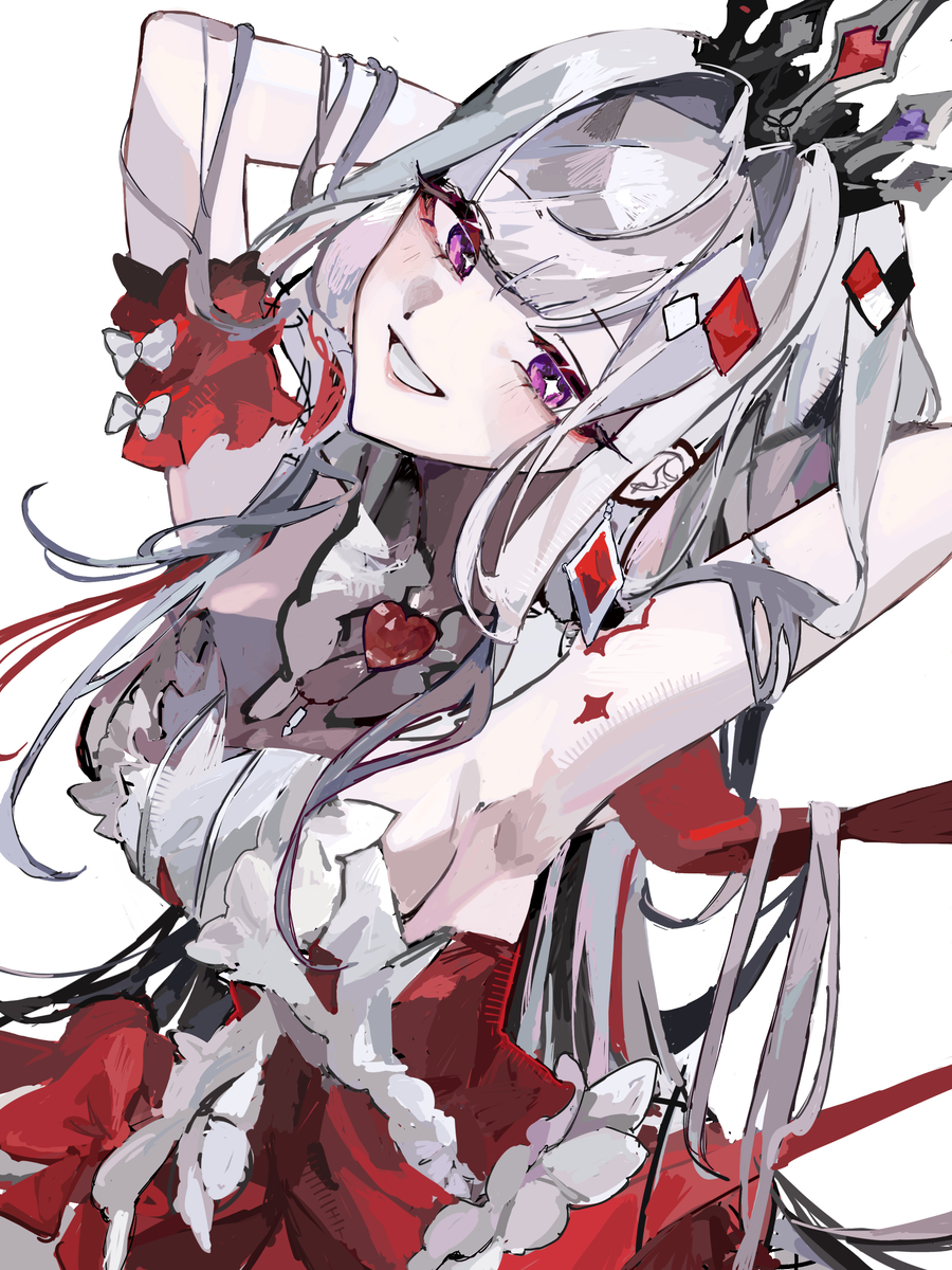 This is a pixiv picture whose title is 虚照.