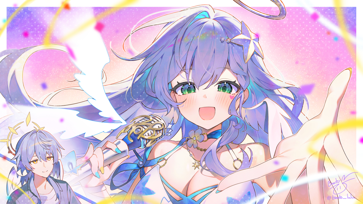 This is a pixiv picture whose title is ロビン💙.