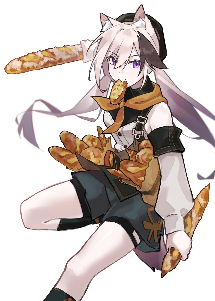 This is a pixiv picture whose title is hungry.