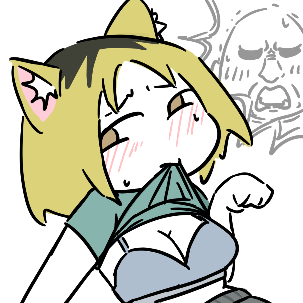 This is a pixiv picture whose title is ヤクねこ.
