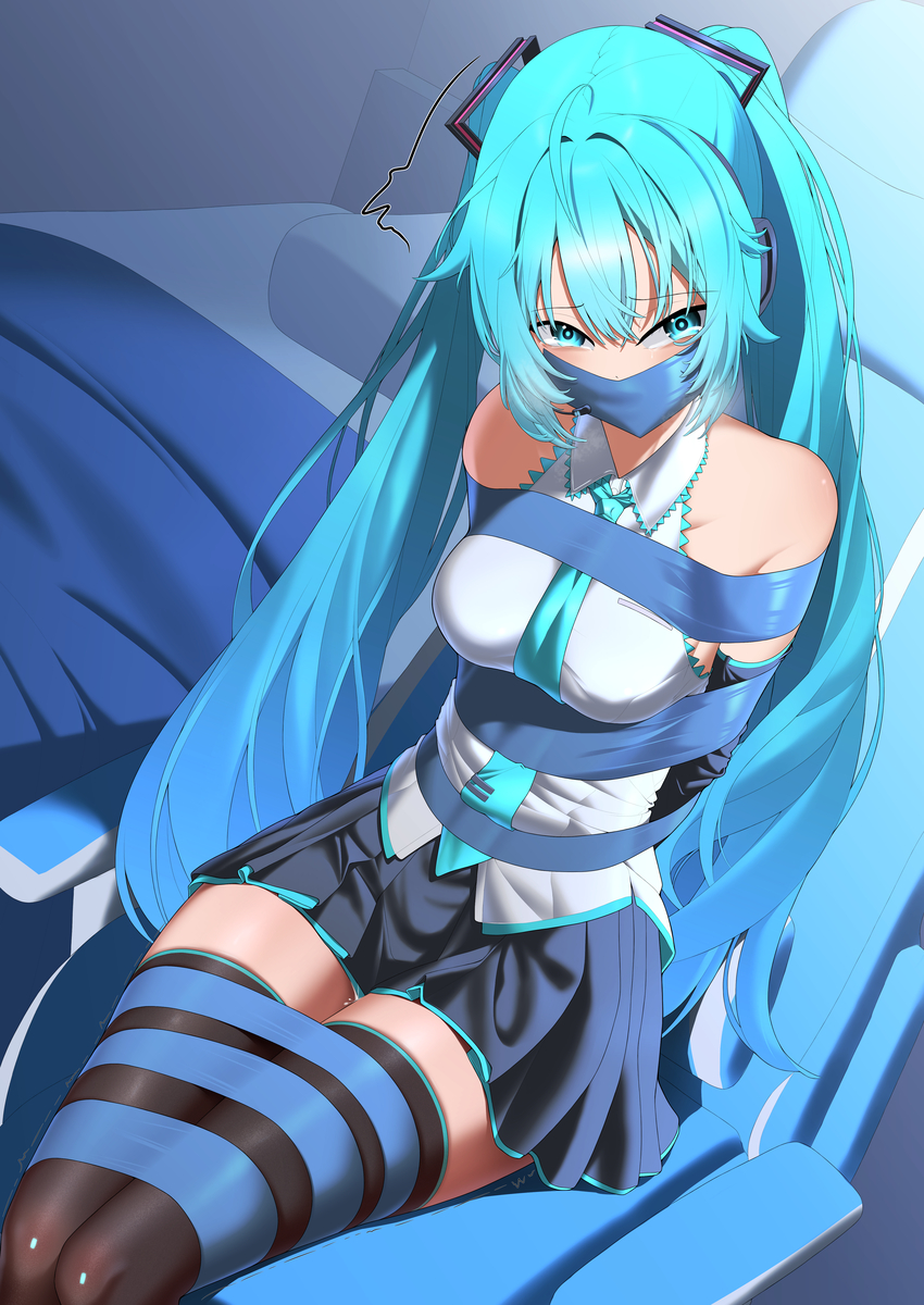 This is a pixiv picture whose title is 💙.