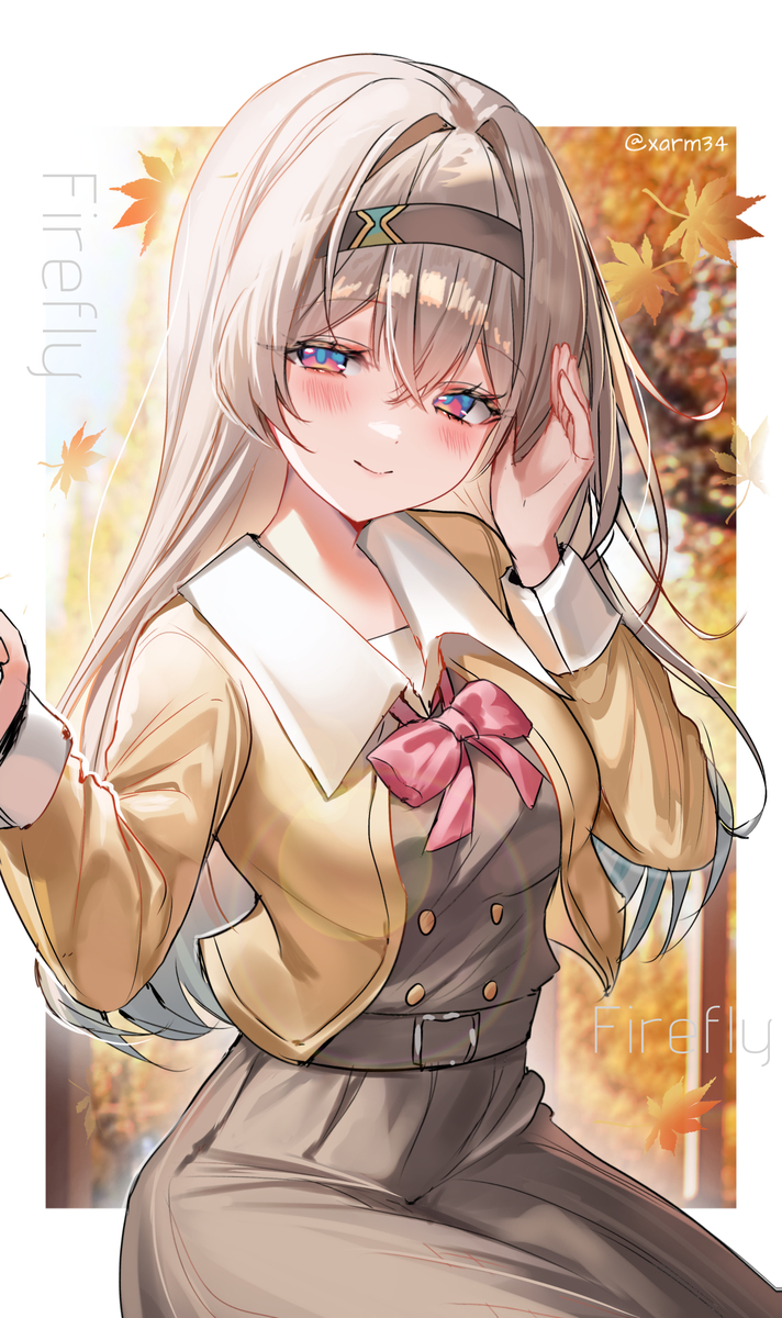This is a pixiv picture whose title is Firefly - Autumn🍁.