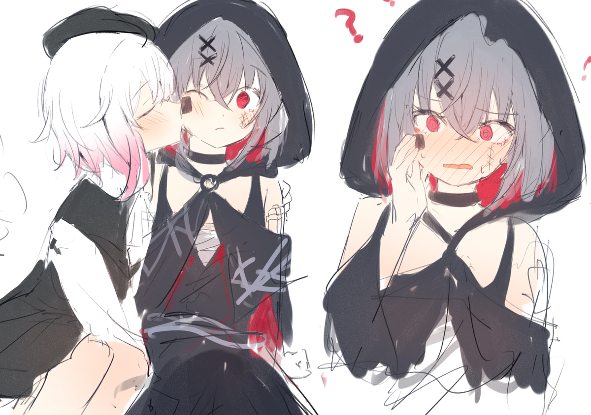This is a pixiv picture whose title is 無題.