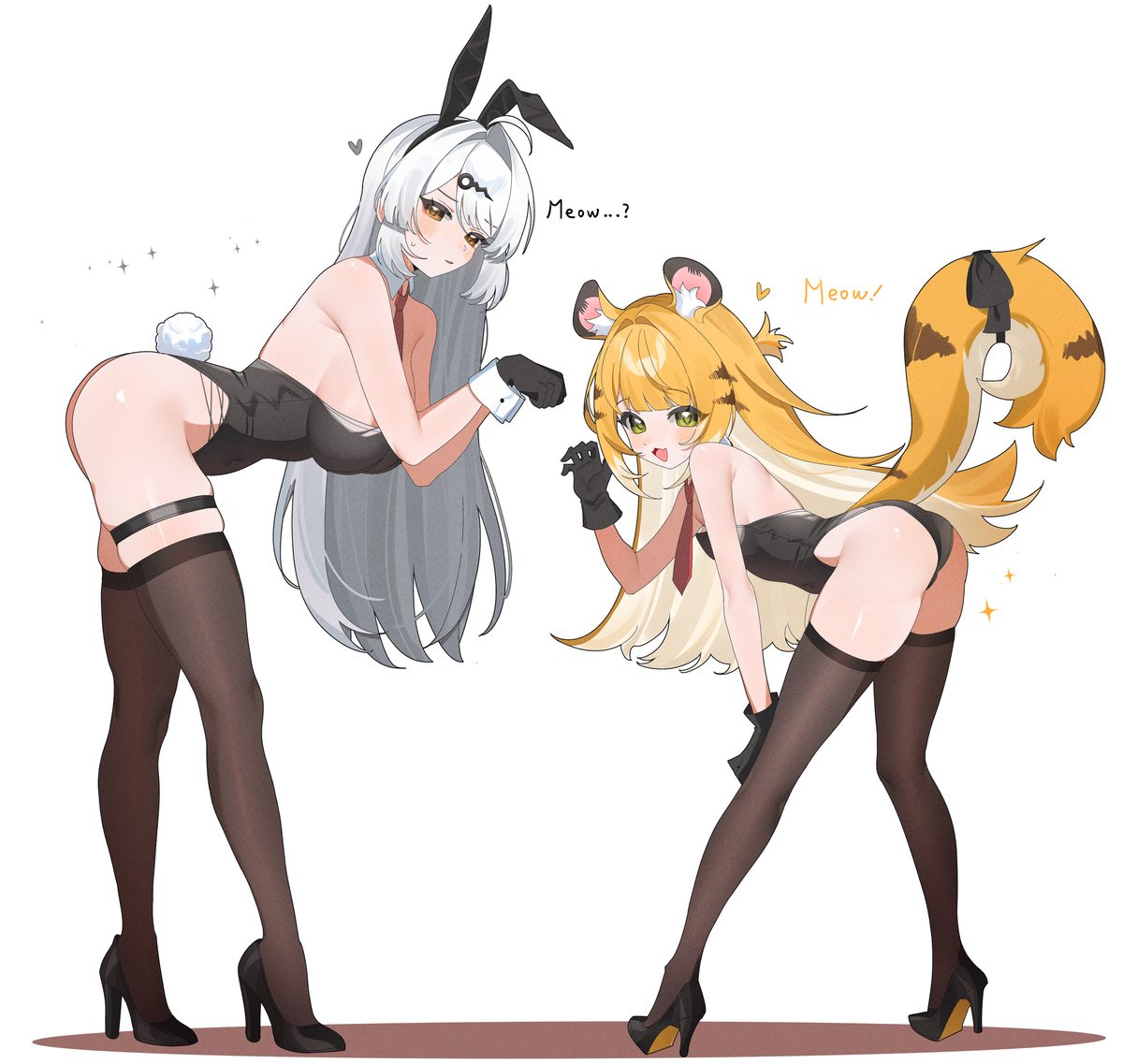 This is a pixiv picture whose title is にゃー.
