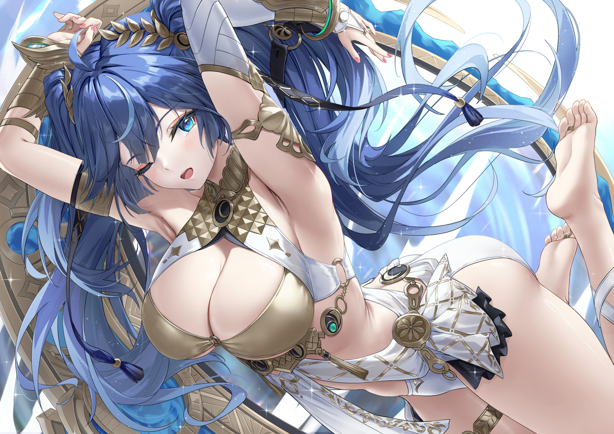 This is a pixiv picture whose title is 「~ユーノ~ 」.