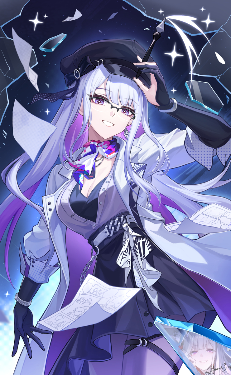 This is a pixiv picture whose title is 虚照（更新）.
