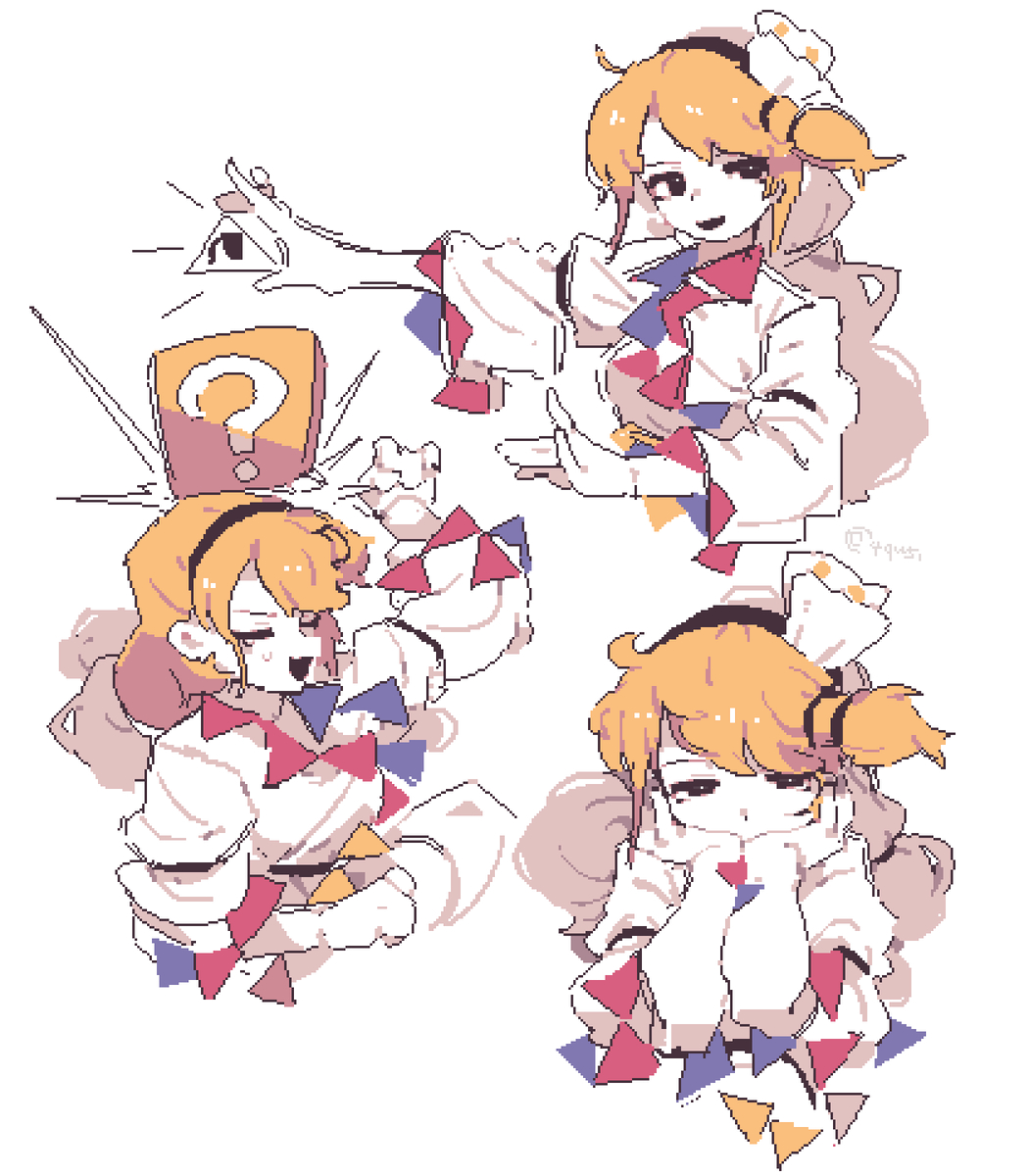 This is a pixiv picture whose title is 像素杂图 01~06 & Dorothy.