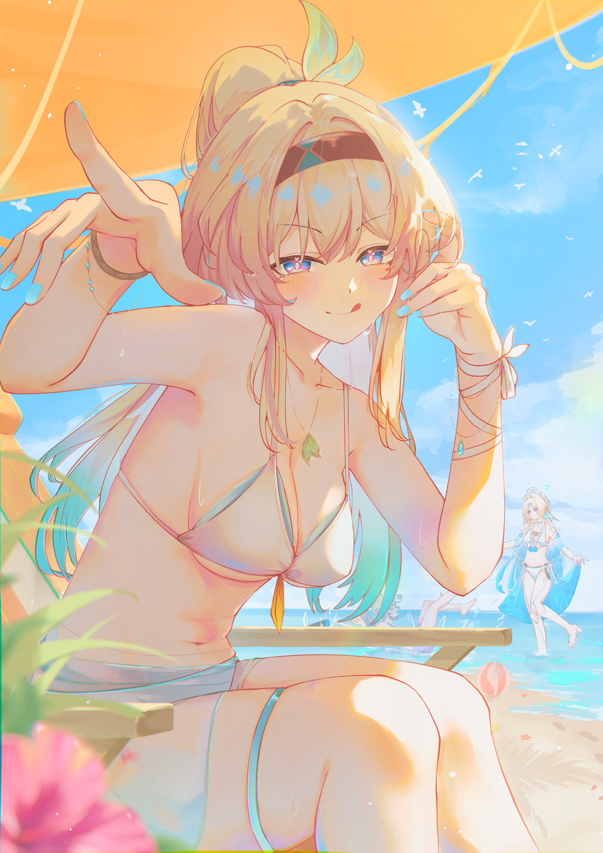 This is a pixiv picture whose title is ホタルにからかわれたい！.