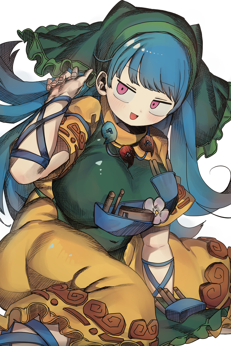 This is a pixiv picture whose title is はちゃにん.