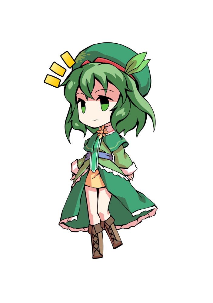 This is a pixiv picture whose title is デフォルメ瀬笈葉立ち絵.