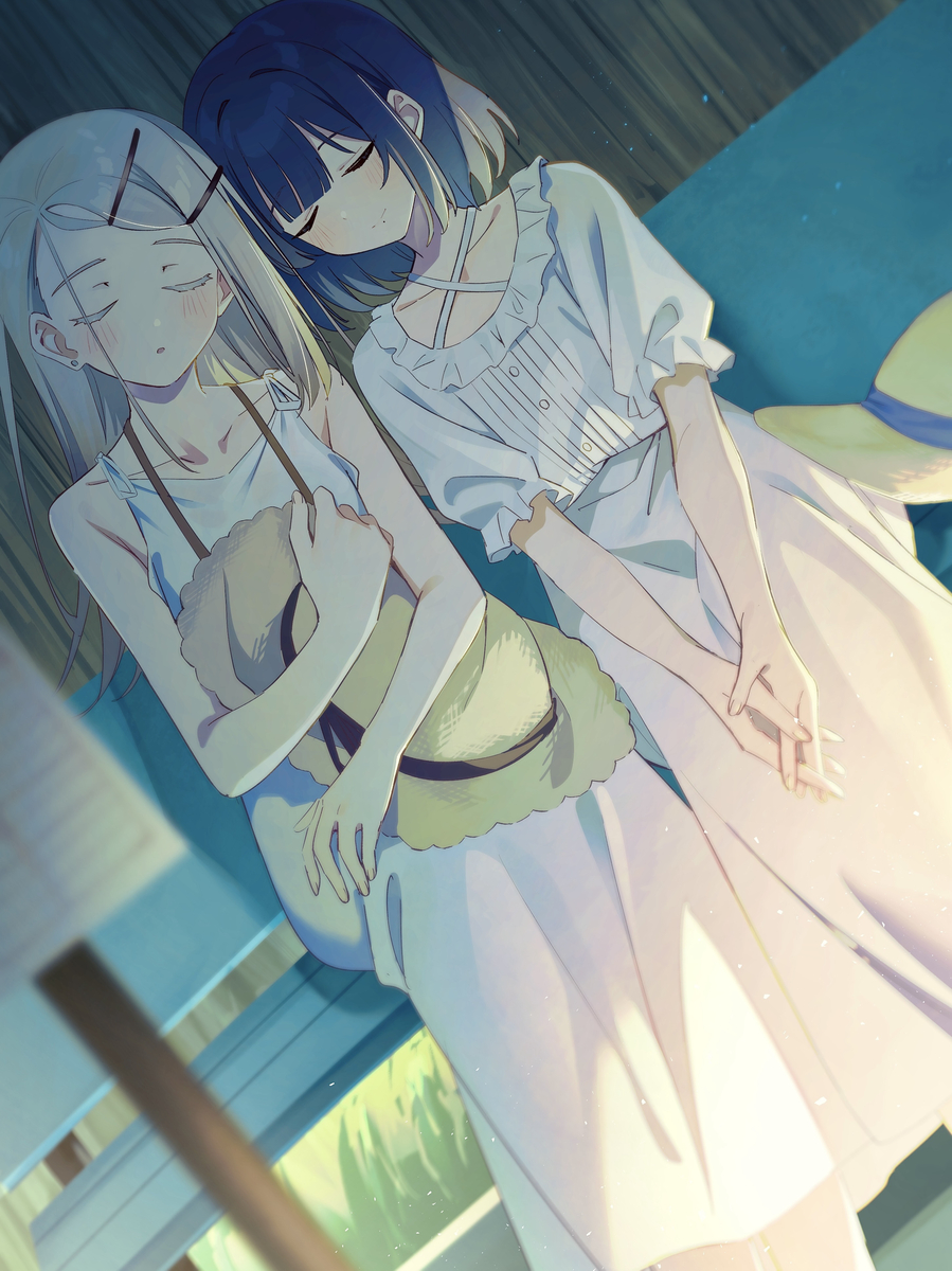 This is a pixiv picture whose title is うたたね.