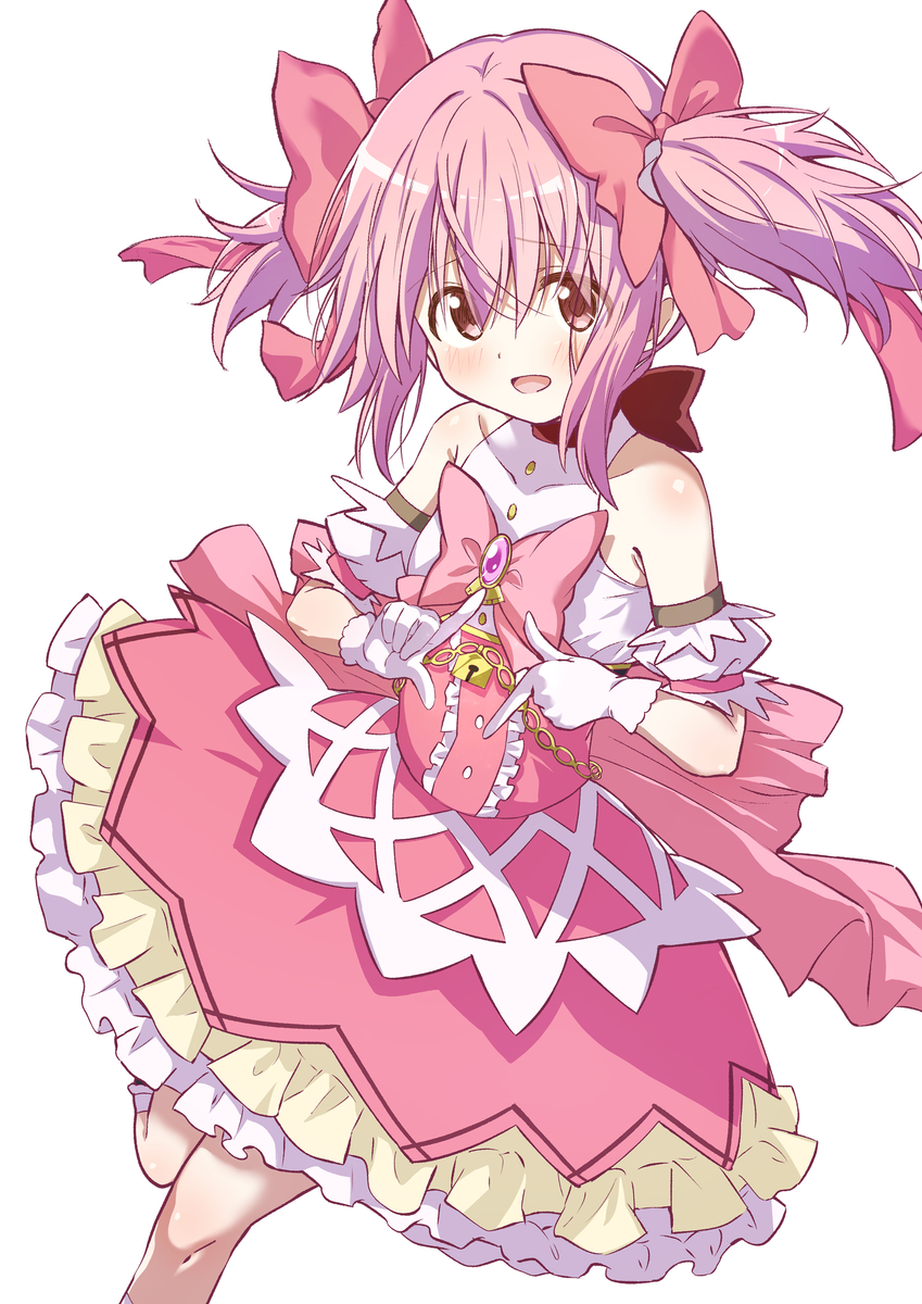 This is a pixiv picture whose title is まどかちゃん.