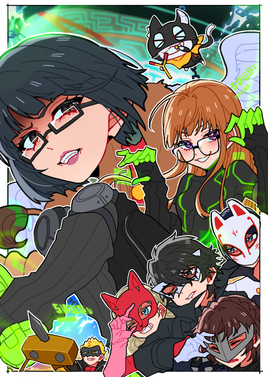 This is a pixiv picture whose title is 【8月】あの日のP5R.