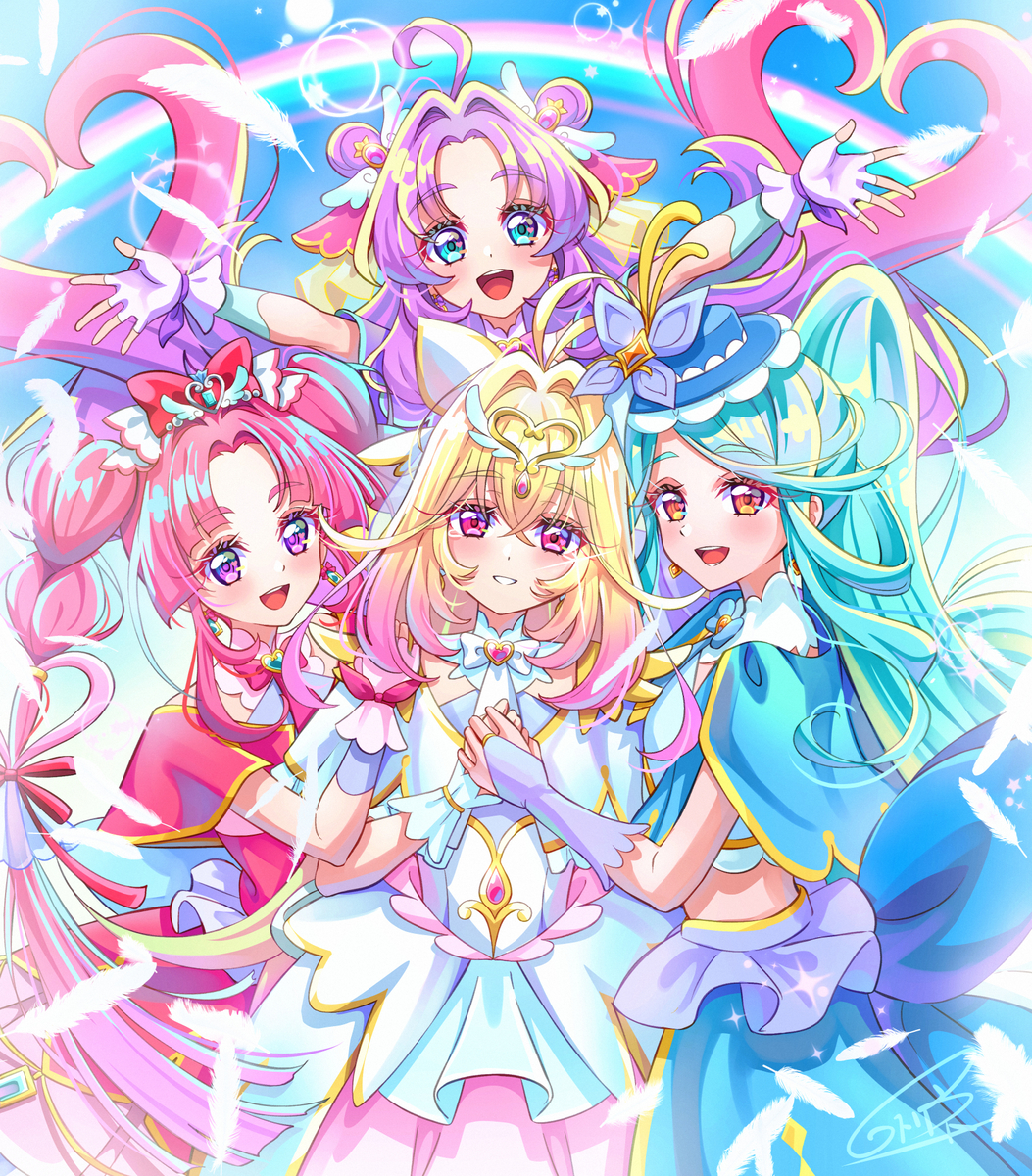 This is a pixiv picture whose title is みんなといるから、わたしは強くなれる。.