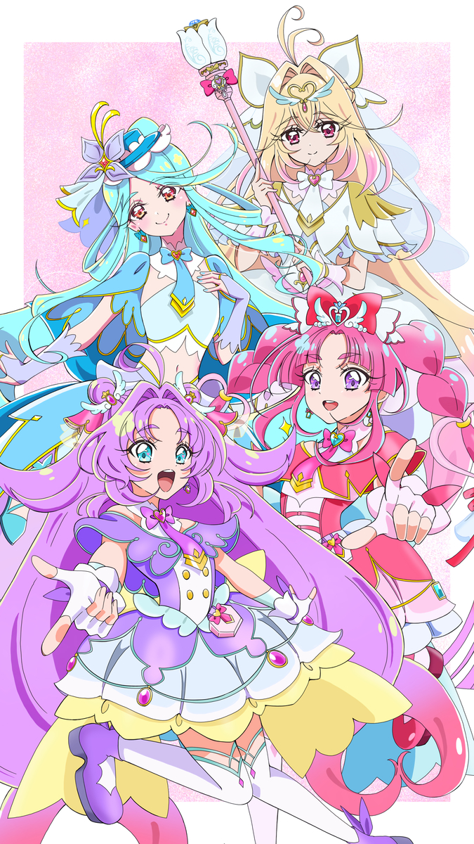 This is a pixiv picture whose title is 名探偵プリキュア！.