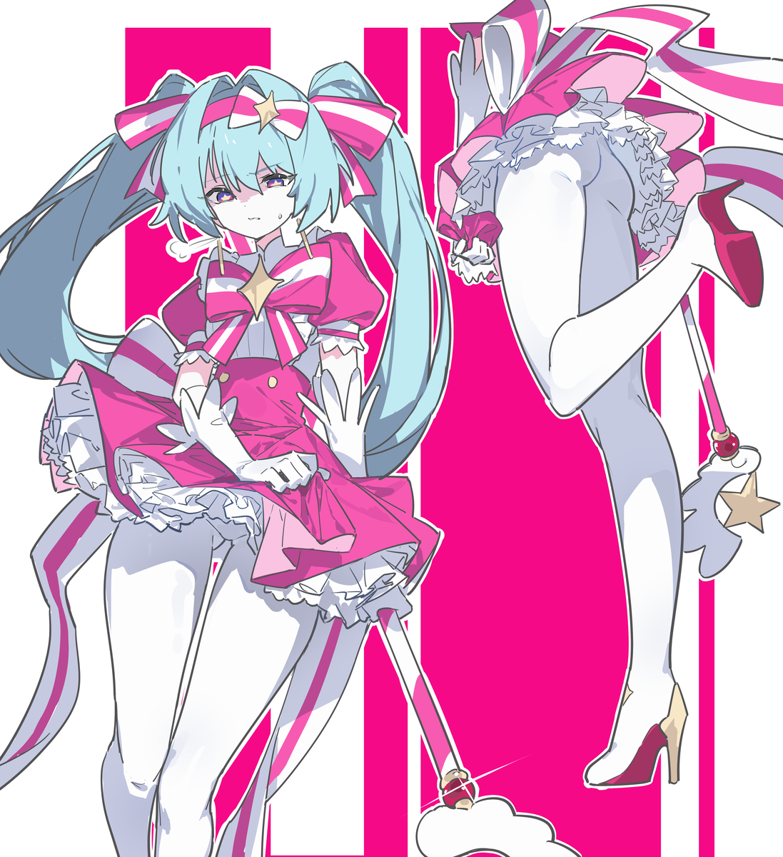 This is a pixiv picture whose title is いますぐ輪廻.