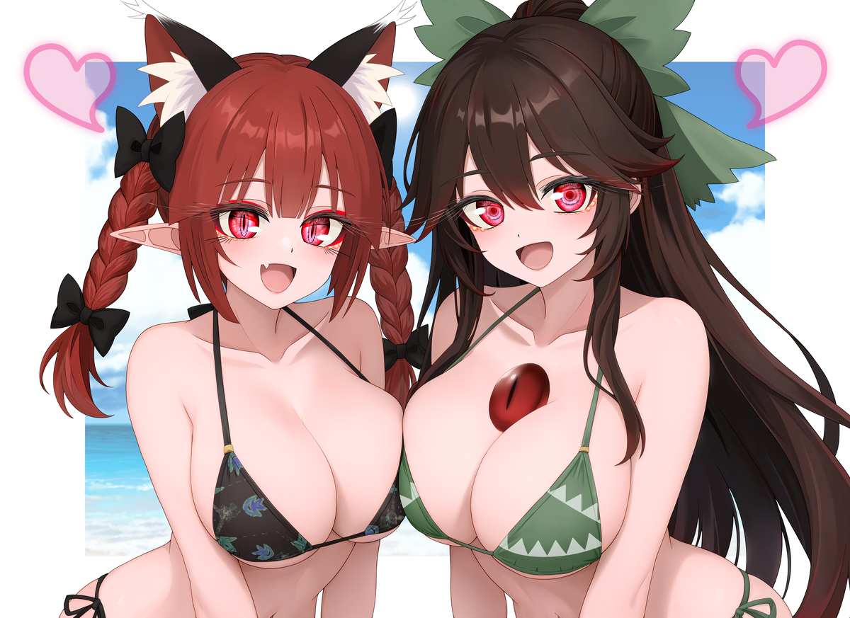 This is a pixiv picture whose title is ２０２６夏おりんくう.