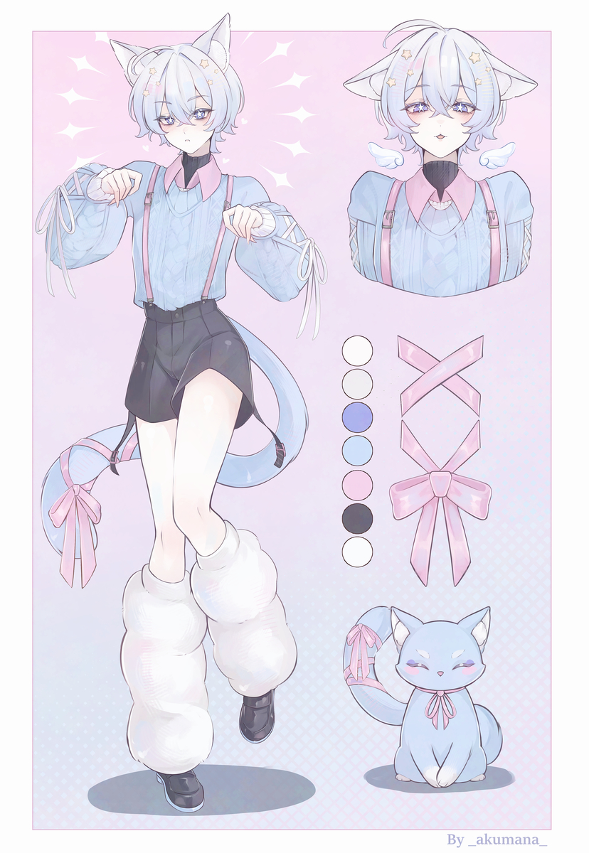 This is a pixiv picture whose title is Dezuki (commission).