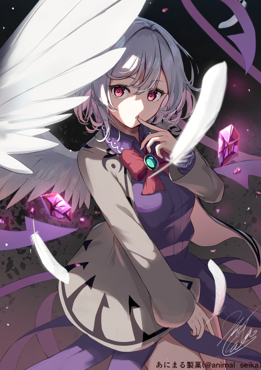 This is a pixiv picture whose title is ・・・本気でいこうかしら.