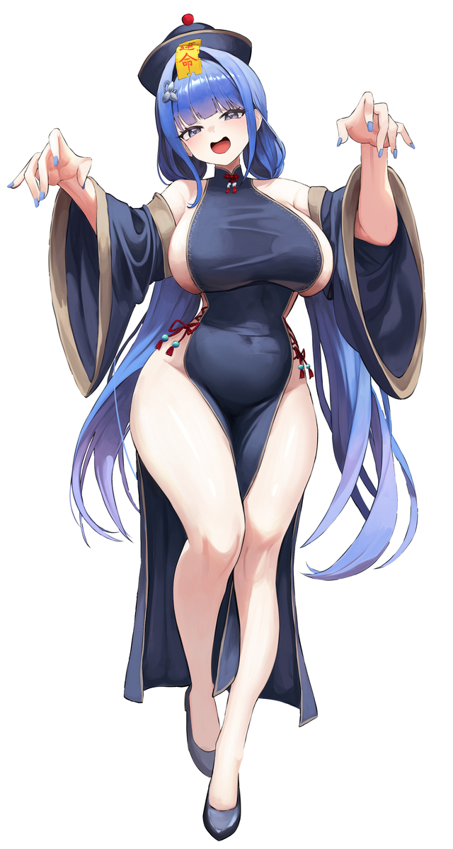 This is a pixiv picture whose title is NIKKE Arcana.