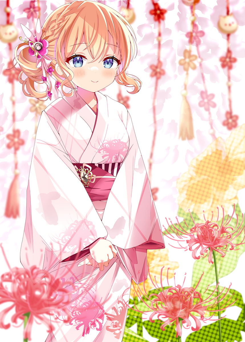 This is a pixiv picture whose title is 残暑見舞いココアさん.