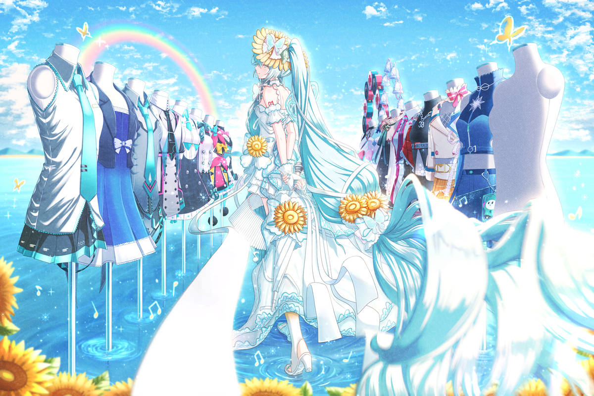 This is a pixiv picture whose title is 君がいる.