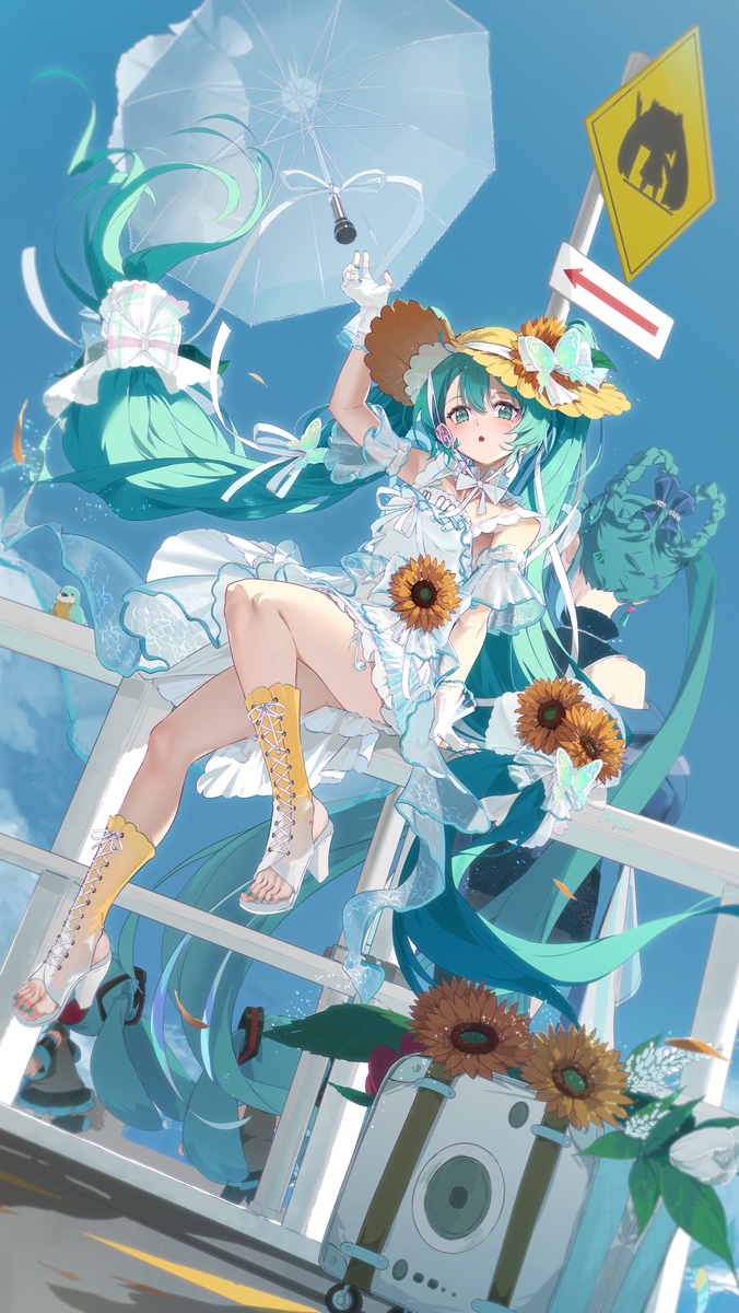 This is a pixiv picture whose title is 先のミライへ.