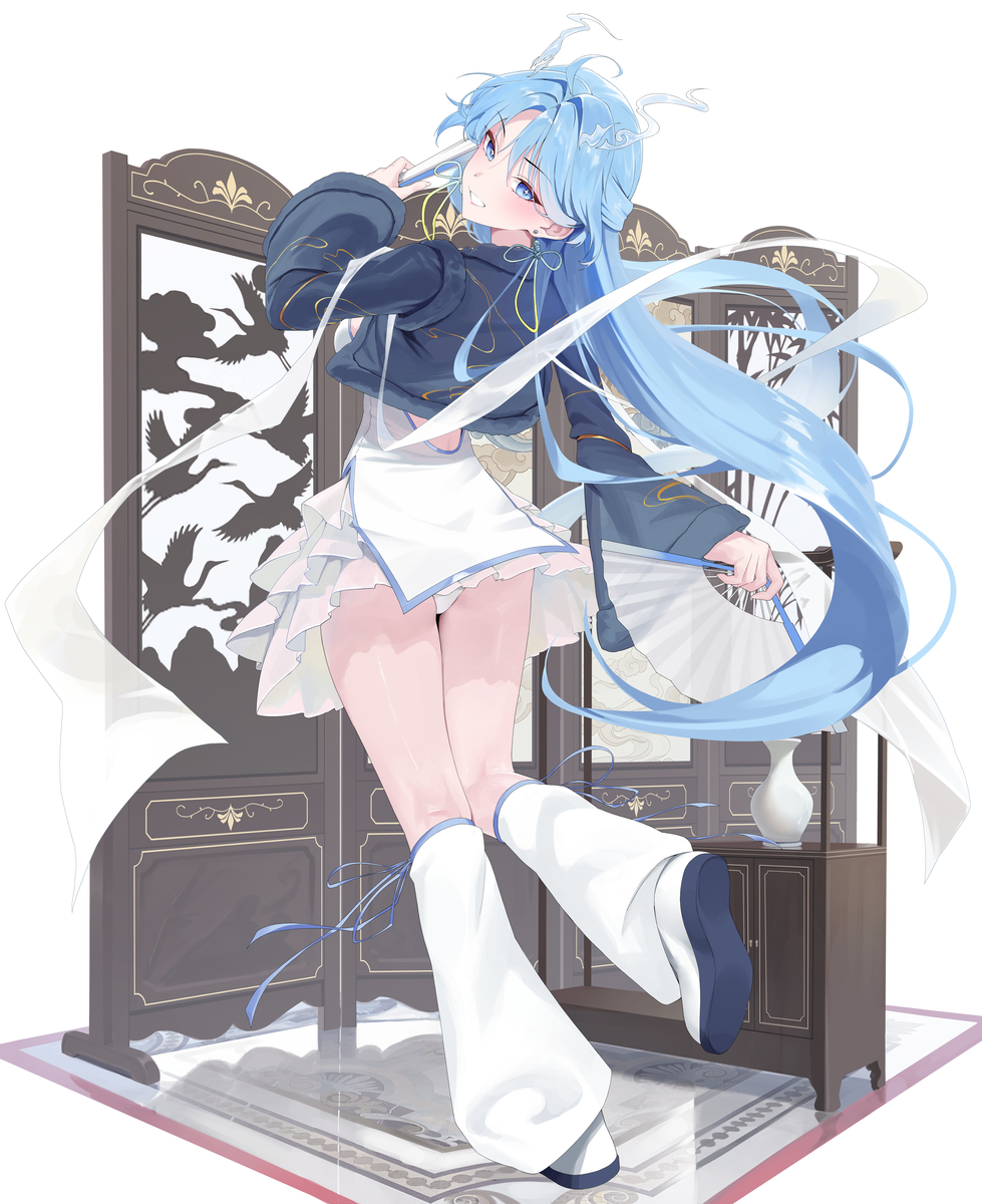This is a pixiv picture whose title is チャイナドレス 清宵.
