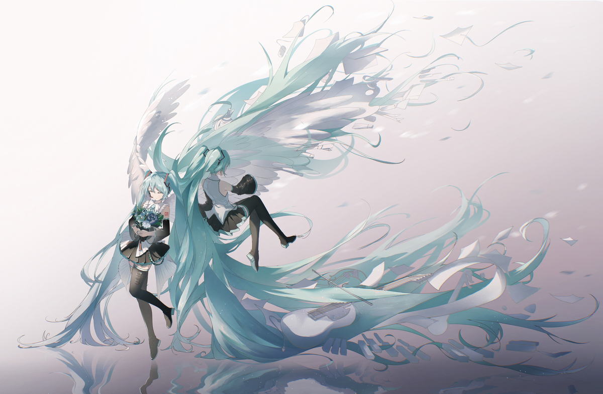 This is a pixiv picture whose title is 「Birth」.