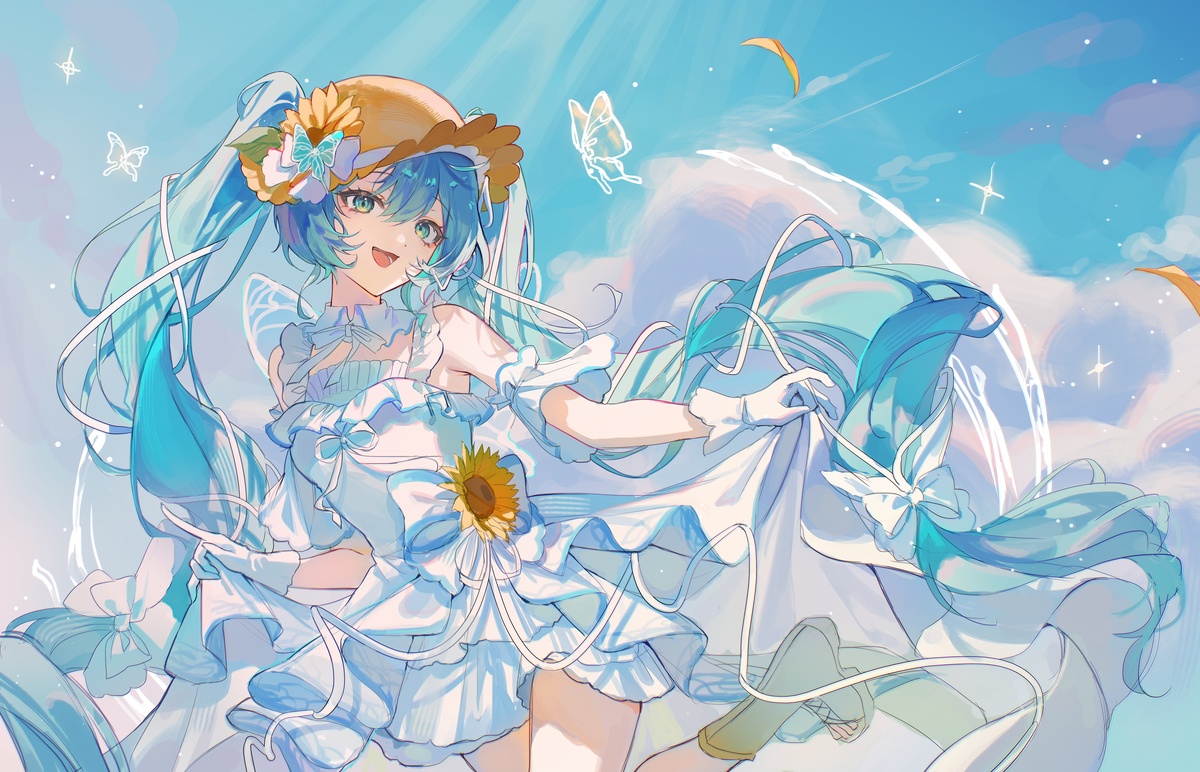 This is a pixiv picture whose title is 19th.