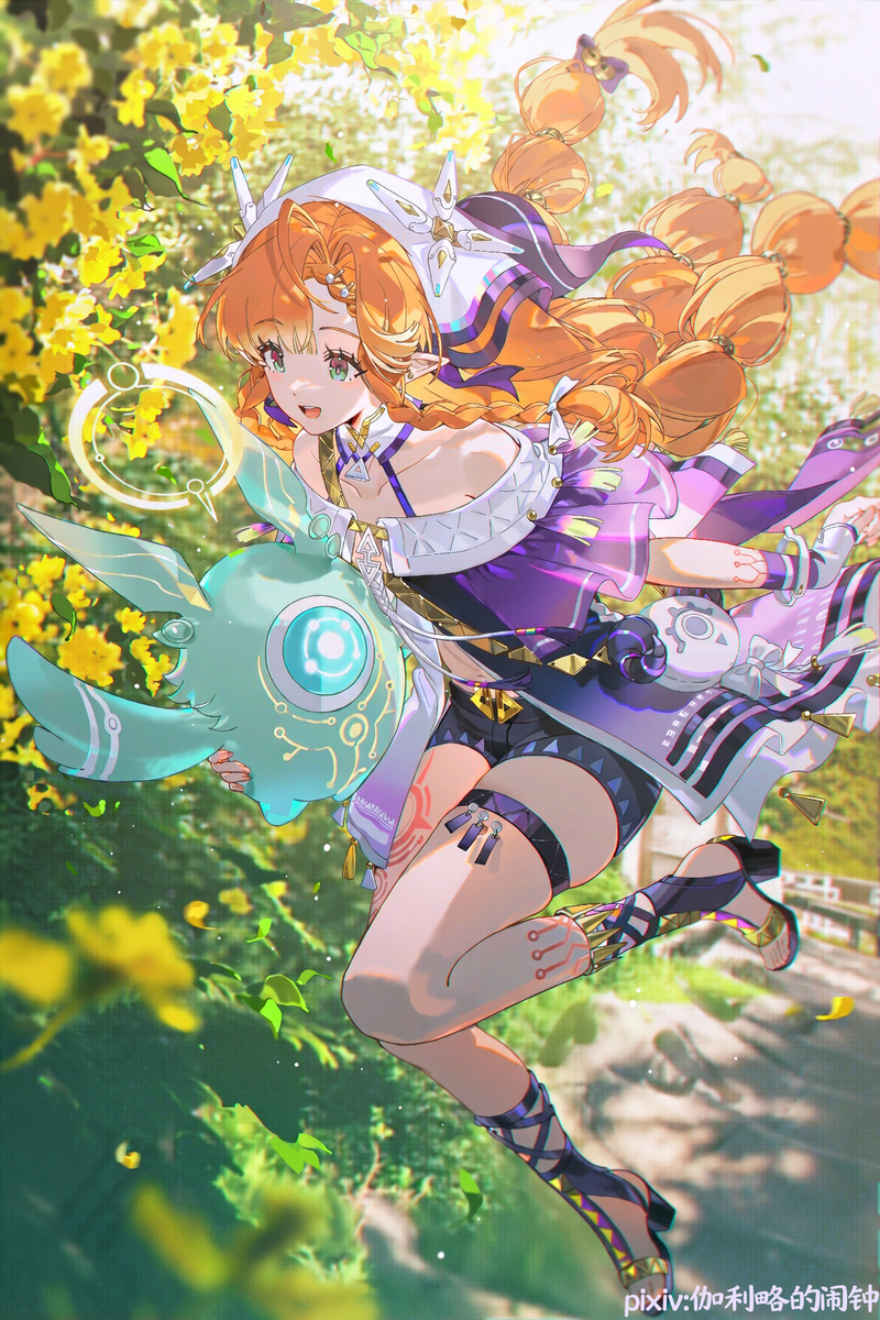 This is a pixiv picture whose title is 西格莉卡.